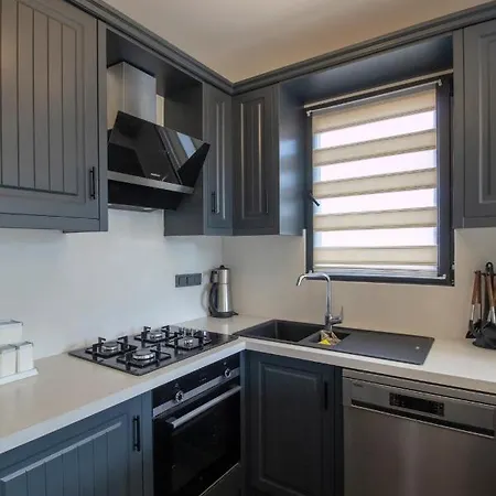 Magnicifent 4 Bedroom Triplex In Akyarlar 빌라 Bodrum